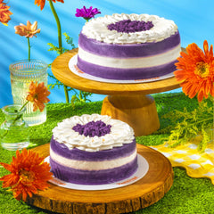 6 inch Ube Cloud Cream Cake