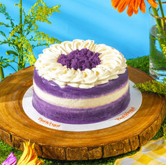6 inch Ube Cloud Cream Cake