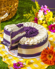 Ube Cloud Cream Cake